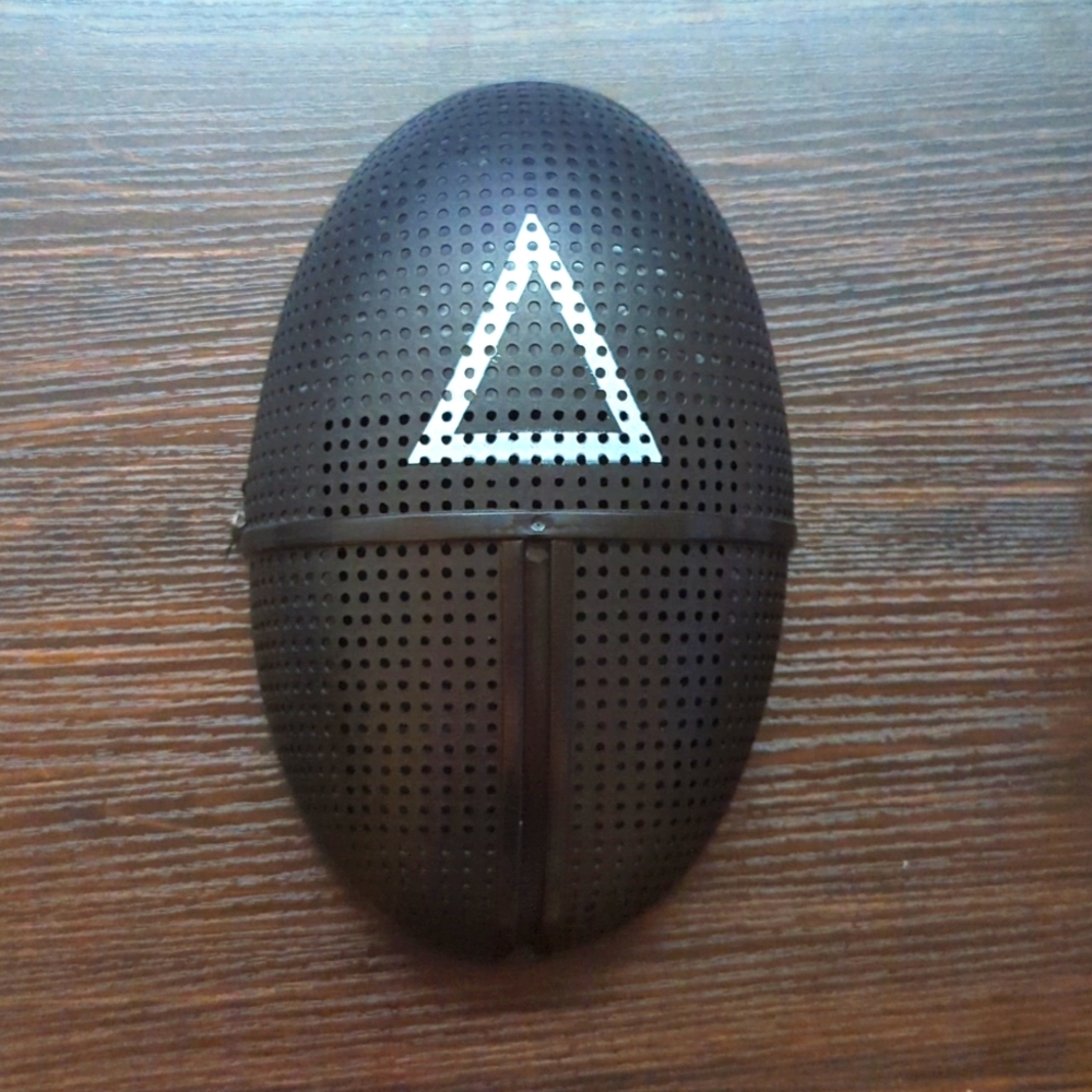 Squid Game Triangle Mask